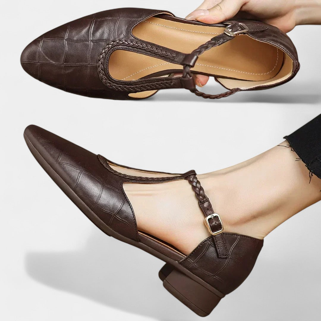 Mandy - Zapatos Ortopédicos de Cuero.