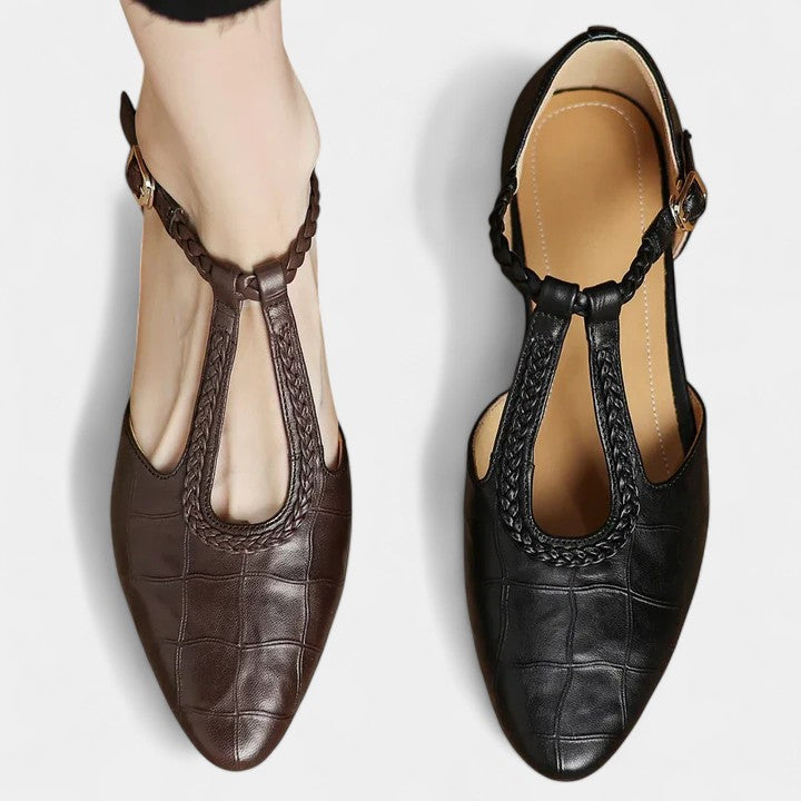 Mandy - Zapatos Ortopédicos de Cuero.