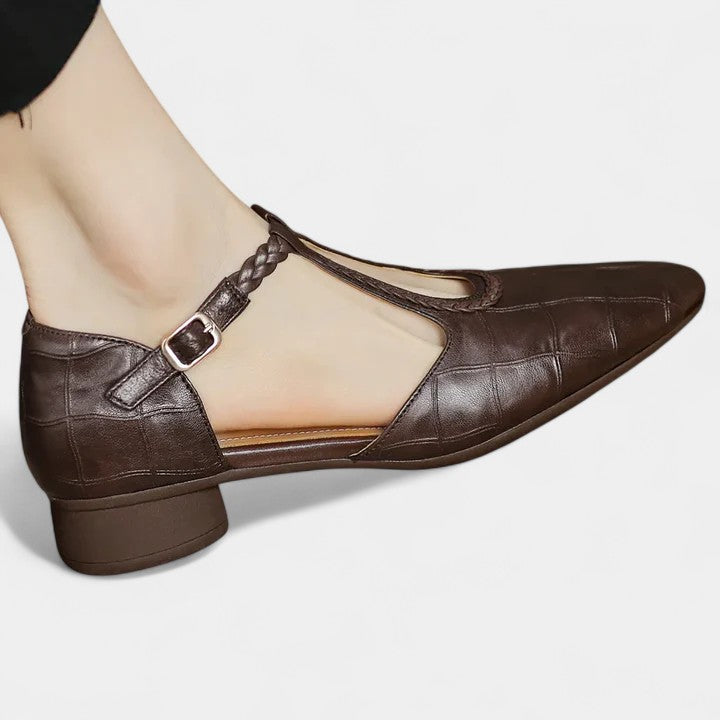 Mandy - Zapatos Ortopédicos de Cuero.