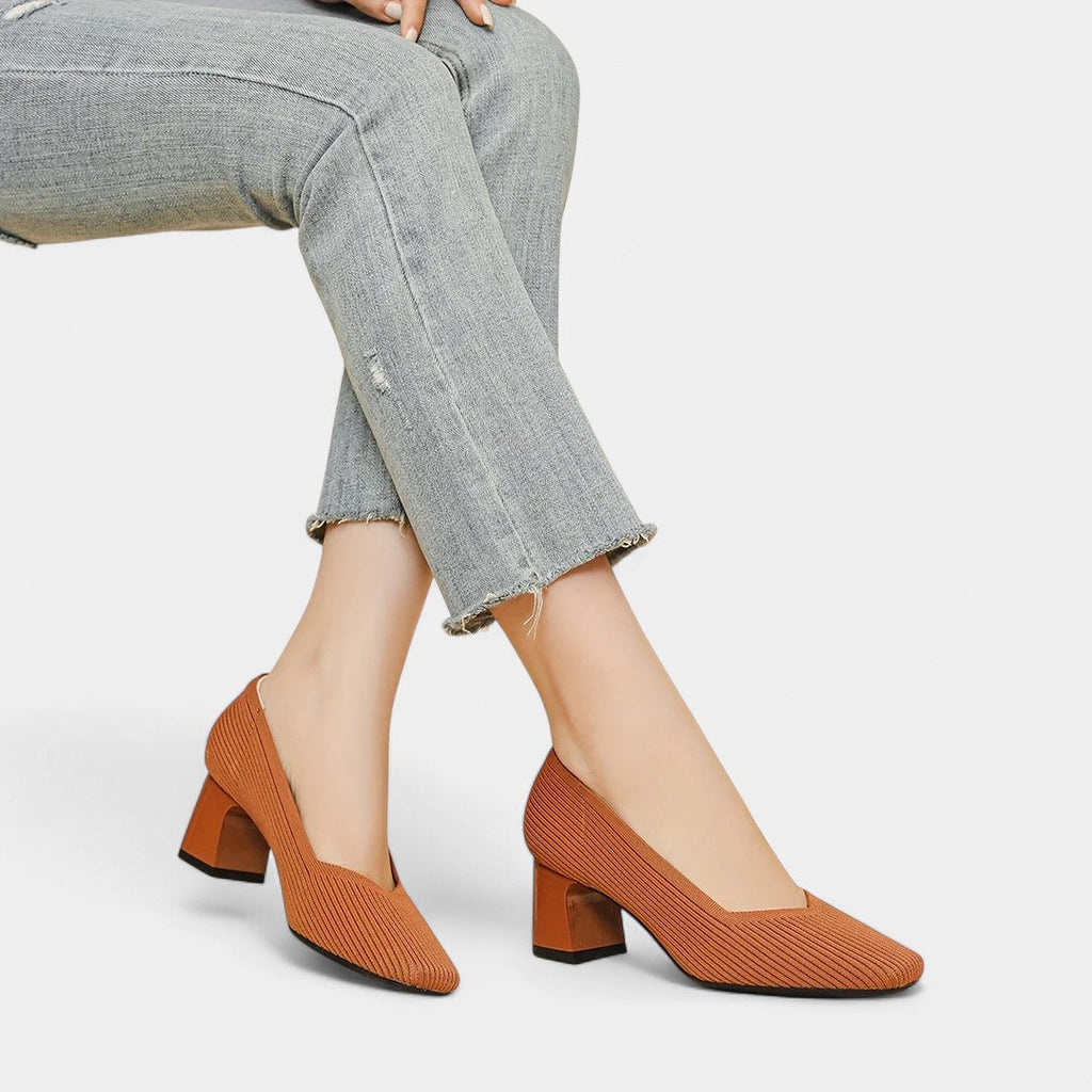 Sandy - Zapatos de Tacón Estable.