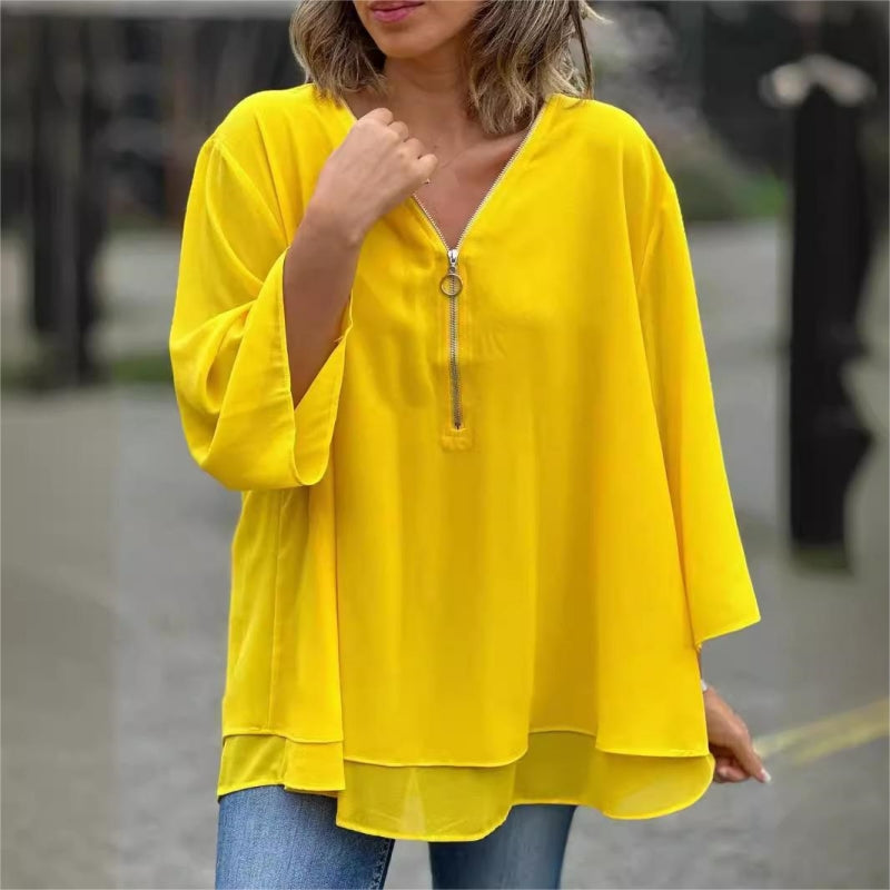 Cristina - Blusa de Chifón.