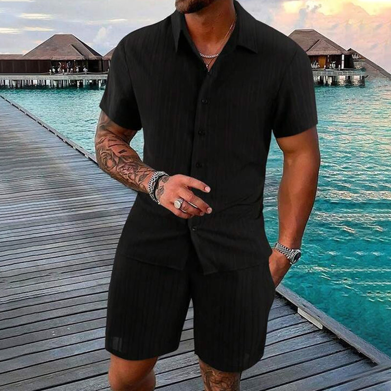 Alex - Conjunto Casual de Camisa y pantalon.