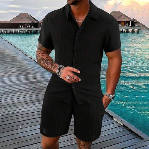 Alex - Conjunto Casual de Camisa y pantalon.