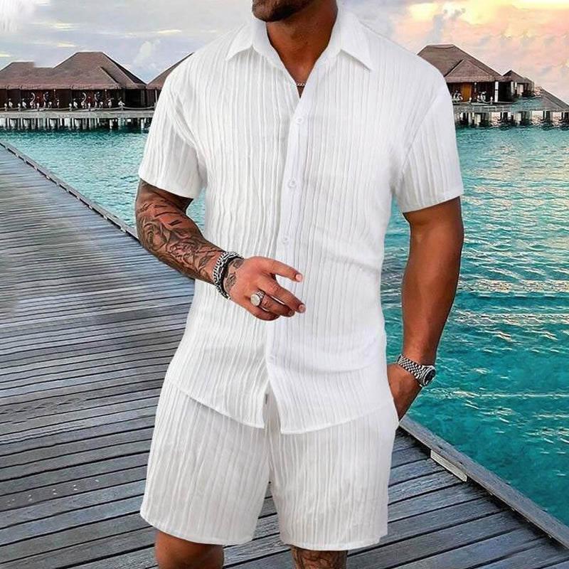 Alex - Conjunto Casual de Camisa y pantalon.