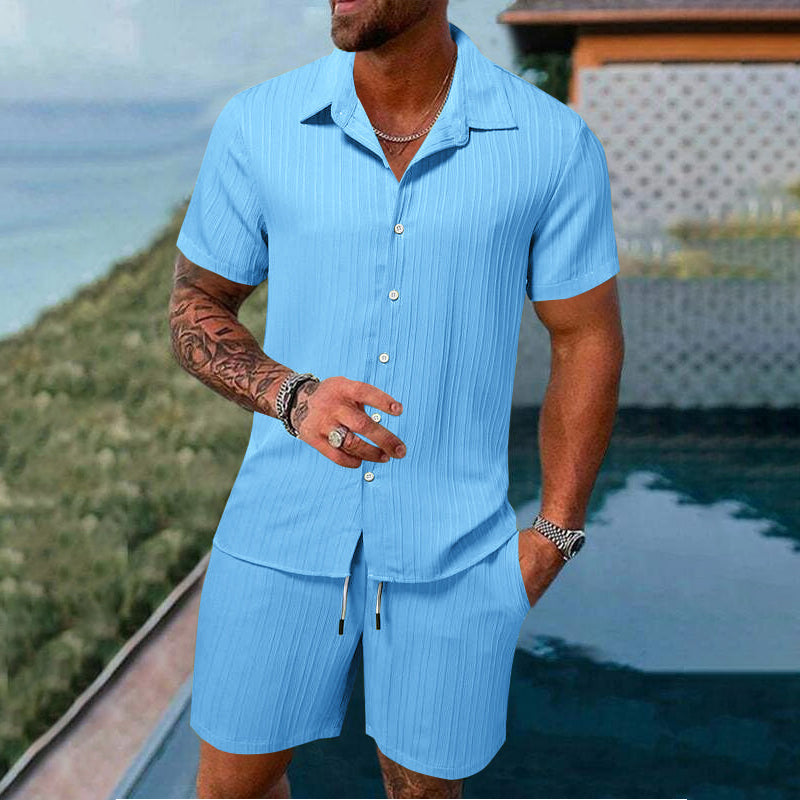 Alex - Conjunto Casual de Camisa y pantalon.