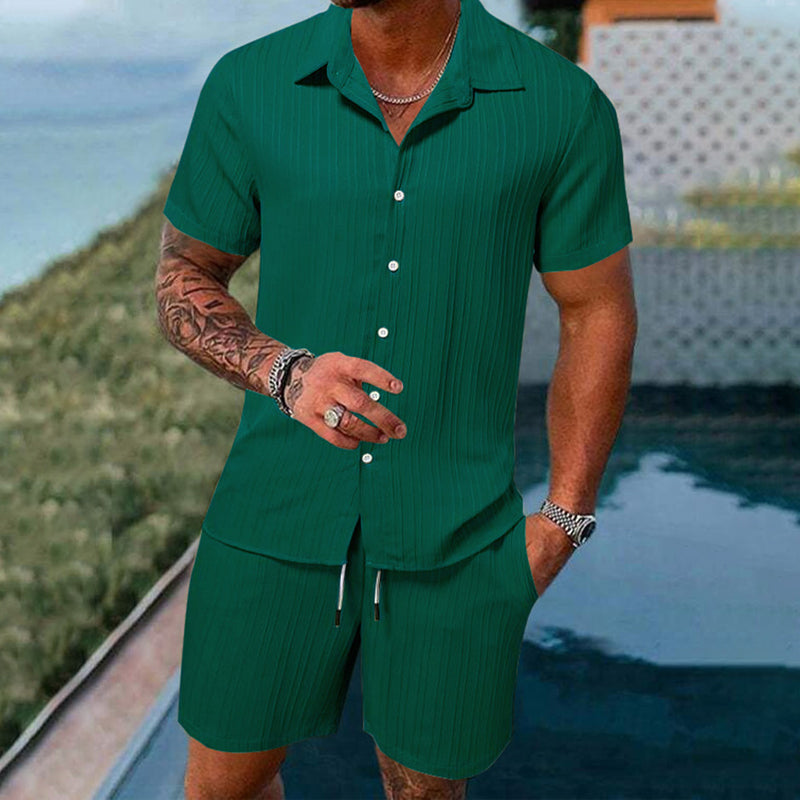 Alex - Conjunto Casual de Camisa y pantalon.
