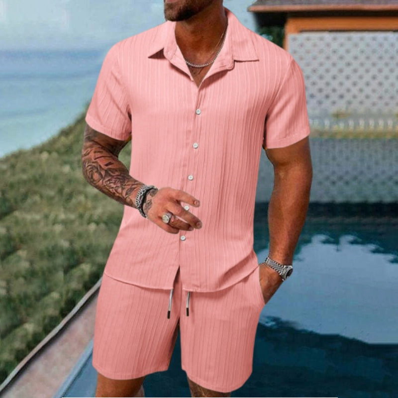 Alex - Conjunto Casual de Camisa y pantalon.