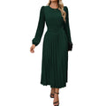 Clara - Vestido Elegante de Manga Larga.